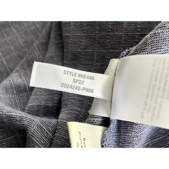 Madewell Sz 3X Gingham Knit Top Stretch Plus Summer Casual Preppy Boxy NWT - Picture 10 of 11